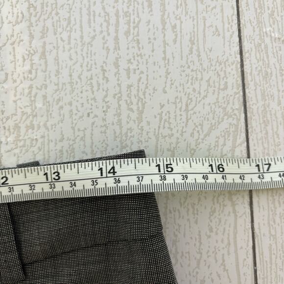 Boss by Hugo Boss Gray & White Micro Check Dress Pants Sharp & Classic Size 2 - Picture 7 of 10